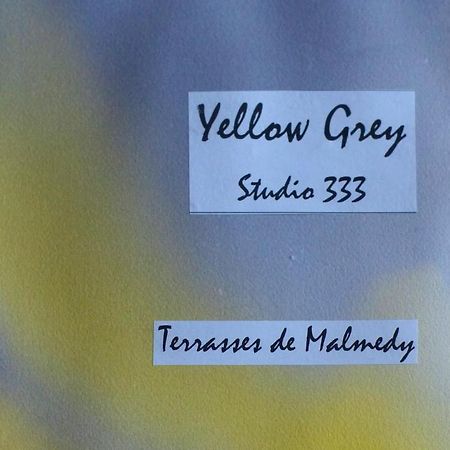 Les terrasses de Malmedy Studio 333 Yellow Grey Exterior foto
